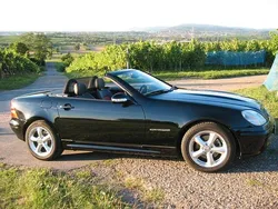 Schwarz Gebraucht 2003 Mercedes SLK200 Edition Cabrio | 10.999 € (Teuer)