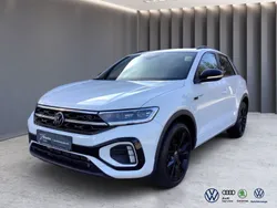 Weiss / pure white Gebraucht 2024 VW T-Roc R-line SUV | 30.900 € (Fairer Preis)