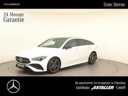 Unilack polarweiß Gebraucht 2024 Mercedes CLA250 Shooting Brake AMG line Kombi | 41.400 € (Fairer Preis)