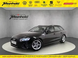 Mythosschwarz metallic Gebraucht 2023 Audi A4 S-Line Kombi | 35.444 € (Guter Preis)