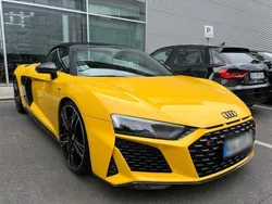 Gelb Gebraucht 2019 Audi R8 Spyder Performance Cabrio | 169.000 €