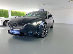 Mitternachtsblau metallic Gebraucht 2017 Mazda 6 Sky Kombi | 18.750 € (Etwas zu teuer)