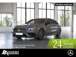Grau mountaingrau metallic Gebraucht 2023 Mercedes CLA200 Shooting Brake AMG Kombi | 30.850 € (Guter Preis)
