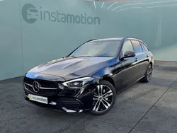Schwarz Gebraucht 2022 Mercedes C300e Avantgarde Kombi | 77.600 €