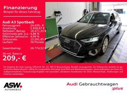 Mythosschwarz metallic Gebraucht 2022 Audi A3 Advanced Plus Limousine | 24.430 € (Guter Preis)