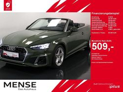 Distriktgrün metallic verdeck Gebraucht 2024 Audi A5 Cabriolet S-Line Cabrio | 50.945 € (Fairer Preis)