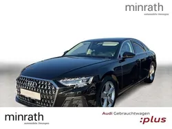 Mythosschwarz metallic Gebraucht 2024 Audi A8 Ambiente Limousine | 69.450 € (Superpreis)