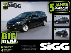 Karbonschwarz graphit Gebraucht 2015 Opel Zafira Tourer Innovation Van / Kleinbus | 11.580 € (Etwas zu teuer)