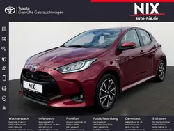 Rot Gebraucht 2021 Toyota Yaris Hybrid Team Limousine | 19.570 € (Etwas zu teuer)