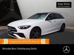 Weiß Gebraucht 2024 Mercedes C300e AMG Line Premium Plus Limousine | 51.890 € (Superpreis)