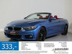 Estoril blau met. Gebraucht 2017 BMW 420 M Sport Cabrio | 25.840 € (Etwas zu teuer)