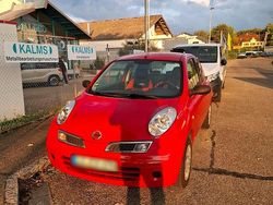 Rot Gebraucht 2009 Nissan Micra Kleinwagen | 990 €