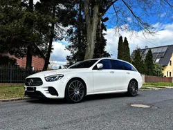 Weiß Gebraucht 2021 Mercedes E220 AMG Kombi | 34.999 € (Etwas zu teuer)