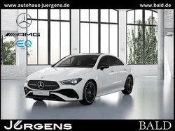 Weiss polarweiss Gebraucht 2024 Mercedes CLA200 AMG Coupé | 40.680 € (Teuer)