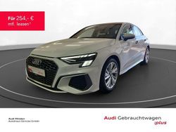 Weiß (ibisweiß) Gebraucht 2024 Audi A3 Sportback S-Line Limousine | 33.480 € (Guter Preis)