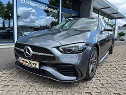 Selenitgrau Gebraucht 2022 Mercedes C180 AMG line Kombi | 33.690 € (Teuer)