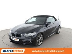 Schwarz Gebraucht 2016 BMW 220 M Sport Cabrio | 18.370 € (Fairer Preis)