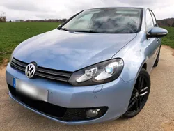 Blau Gebraucht 2009 VW Golf VI Highline Limousine | 5.699 € (Etwas zu teuer)