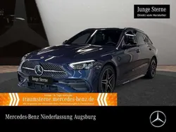 Blau Gebraucht 2024 Mercedes C180 AMG Kombi | 37.890 € (Fairer Preis)