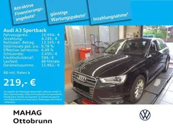 Schwarz Gebraucht 2016 Audi A3 Sportback Ambiente Limousine | 16.994 € (Fairer Preis)