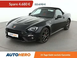 Colore esterno (jet black) Gebraucht 2018 Abarth 124 Spider Cabrio | 28.010 € (Fairer Preis)