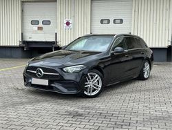 Schwarz Gebraucht 2021 Mercedes C220 AMG Limousine | 27.999 € (Fairer Preis)