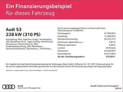 Schwarz Gebraucht 2024 Audi S3 Basis Limousine | 47.599 € (Teuer)