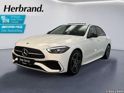 Unilack polarweiß Gebraucht 2024 Mercedes C180 AMG Limousine | 39.250 € (Etwas zu teuer)