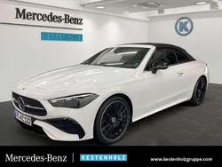Manufaktur opalithweiß bright Gebraucht 2025 Mercedes CLE450 AMG Cabrio | 91.900 € (Etwas zu teuer)
