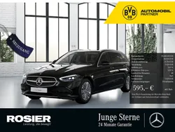 Schwarz / obsidianschwarz Gebraucht 2024 Mercedes C220 Advanced Kombi | 39.645 € (Guter Preis)