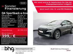Grau Gebraucht 2022 Audi Q4 Sportback e-tron Ambiente SUV | 35.420 € (Guter Preis)