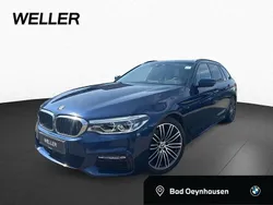 Mediterranblau (blau) Gebraucht 2018 BMW 520 M Sport Kombi | 27.750 € (Etwas zu teuer)