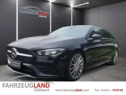 Kosmosschwarz metalliclack Gebraucht 2019 Mercedes CLA220 AMG line Limousine | 26.890 € (Fairer Preis)