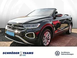 Deep black perleffekt Gebraucht 2024 VW T-Roc Cabriolet Style Cabrio | 26.980 € (Guter Preis)
