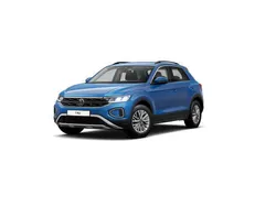 Ravennablau metallic (metallic) Gebraucht 2024 VW T-Roc Life SUV | 23.890 € (Guter Preis)