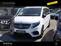 Weiß Gebraucht 2023 Mercedes V220 AMG Van / Kleinbus | 59.890 € (Etwas zu teuer)