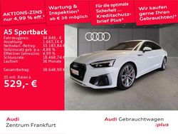 Gletscherweiß metallic Gebraucht 2021 Audi A5 S-Line Limousine | 34.849 € (Fairer Preis)