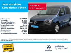 Blau / acapulcoblau Gebraucht 2018 VW Caddy Trendline Van / Kleinbus | 21.500 € (Fairer Preis)
