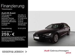 Mythosschwarz metallic Gebraucht 2025 Audi A6 Advanced Kombi | 46.499 € (Fairer Preis)