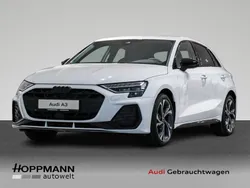 Weiß Gebraucht 2024 Audi A3 Sportback S-Line Limousine | 34.970 € (Guter Preis)