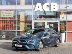 Denimblau (metallic) Gebraucht 2021 Mercedes CLA250 Shooting Brake AMG Kombi | 33.900 € (Fairer Preis)