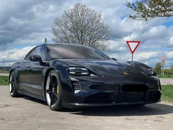 Schwarz Gebraucht 2021 Porsche Taycan Turbo S Limousine | 89.990 € (Superpreis)