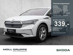 Moonweiß perleffekt (metallic) Gebraucht 2022 Skoda Enyaq iV Loft SUV | 32.940 € (Fairer Preis)