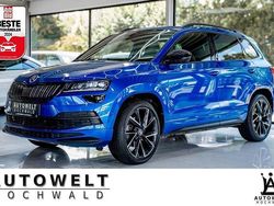 Blau Gebraucht 2021 Skoda Karoq SportLine SUV | 28.950 € (Fairer Preis)