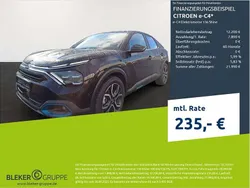 Perlaneraschwarz (metallic) Gebraucht 2022 Citroën e-C4 Shine Limousine | 20.090 € (Guter Preis)