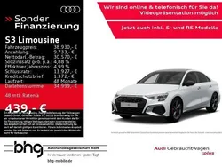 Weiß Gebraucht 2023 Audi S3 Ambiente Limousine | 38.930 € (Fairer Preis)