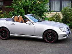 Silber Gebraucht 2002 Mercedes SLK32 AMG AMG Cabrio | 12.900 € (Etwas zu teuer)