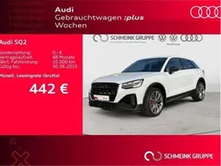 Weiß (gletscherweiß metallic) Gebraucht 2023 Audi SQ2 Ambiente SUV | 42.671 € (Etwas zu teuer)