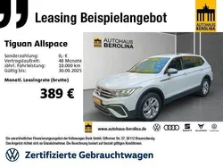 Weiß Gebraucht 2024 VW Tiguan Allspace Life SUV | 34.888 € (Superpreis)