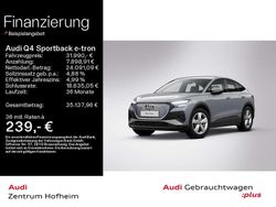 Kieselgrau Gebraucht 2022 Audi Q4 e-tron SUV | 31.990 € (Fairer Preis)